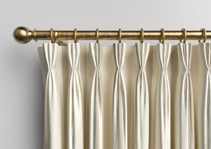 Winnies Stripe, Cashmere - Made to Measure Curtains - Image 11